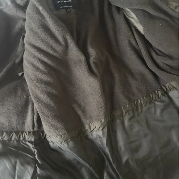 Lucky brand 🍀quilted army green jacket | lucky brand button up jacket - Picture 5 of 6